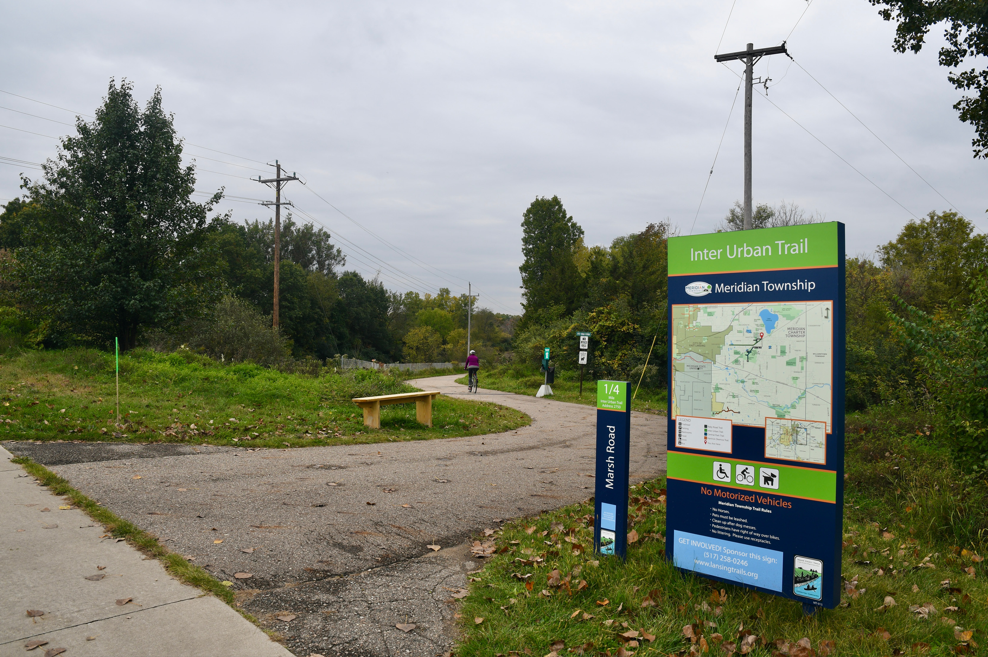 MSU to Lake Lansing Trail